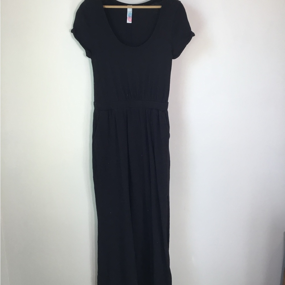Free People Beach Adriana's Cut Out Back High Side Slit Maxi Dress - Picture 2 of 8